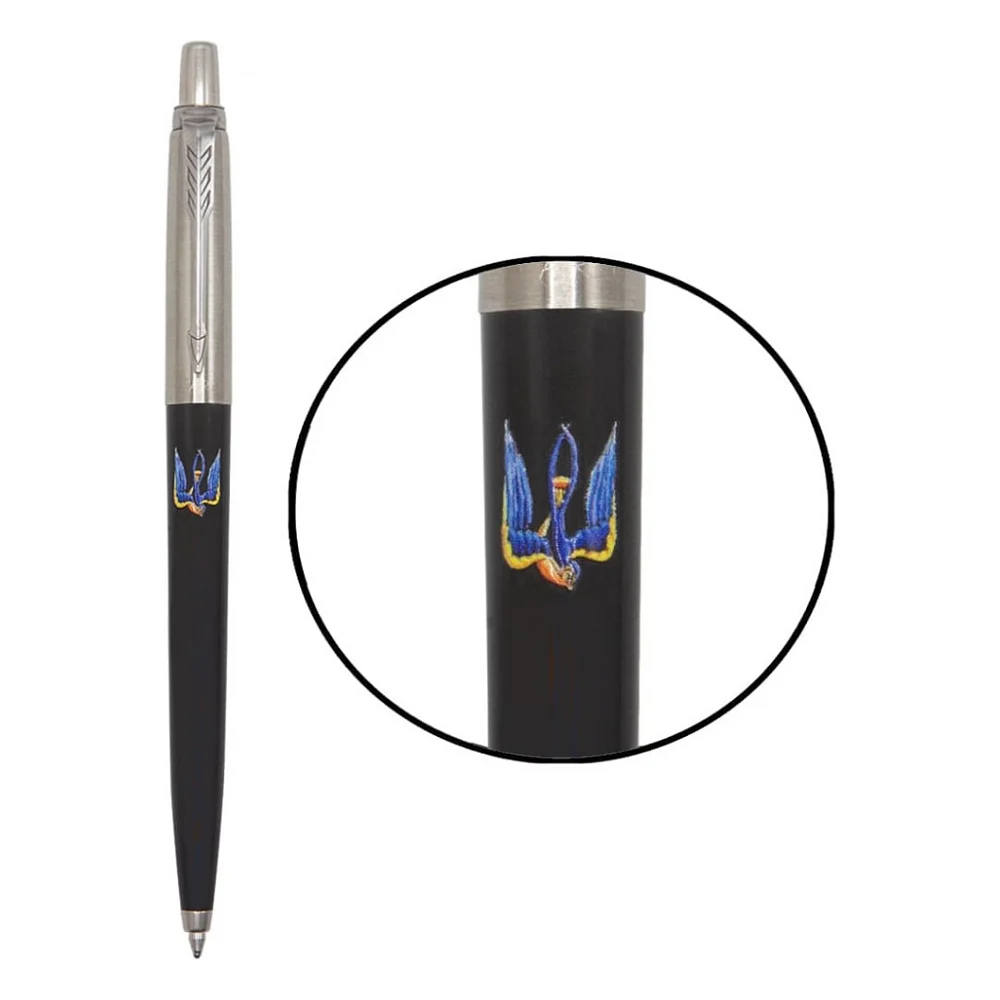 Ручка кулькова Parker JOTTER 17 Originals UKRAINE Black CT BP Тризуб-Ластівка (15632_T1230u)