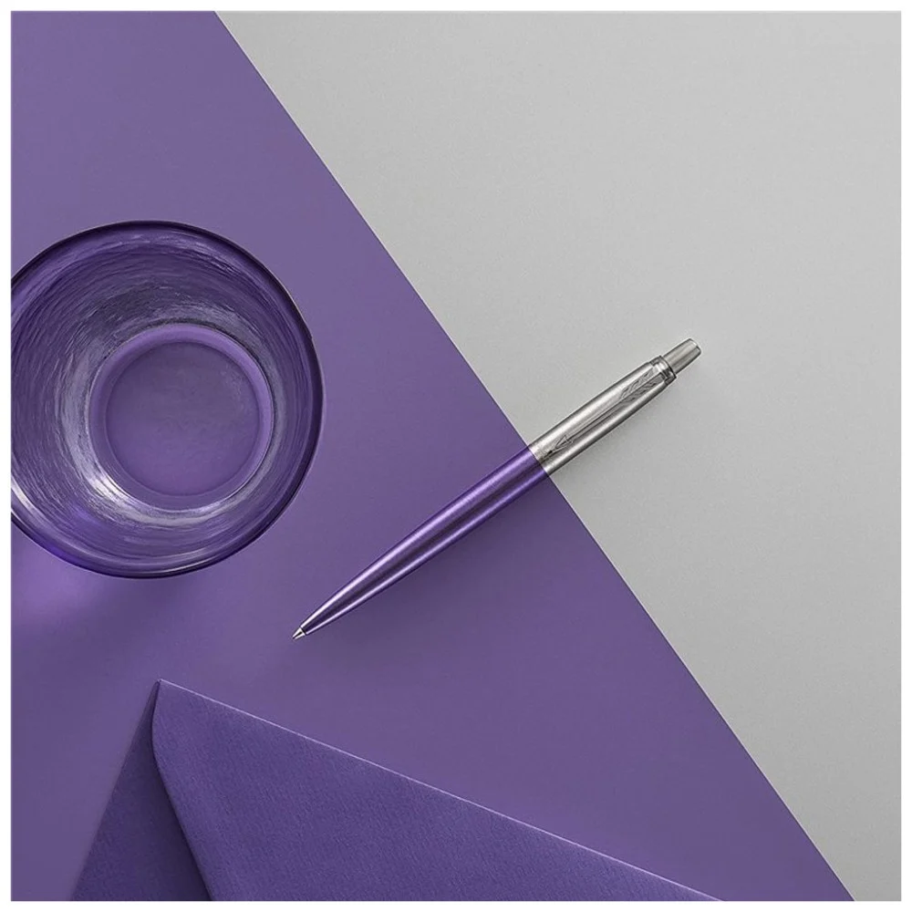 Ручка кулькова Parker JOTTER 17 Victoria Violet CT BP блістер (16 736) — фото 4