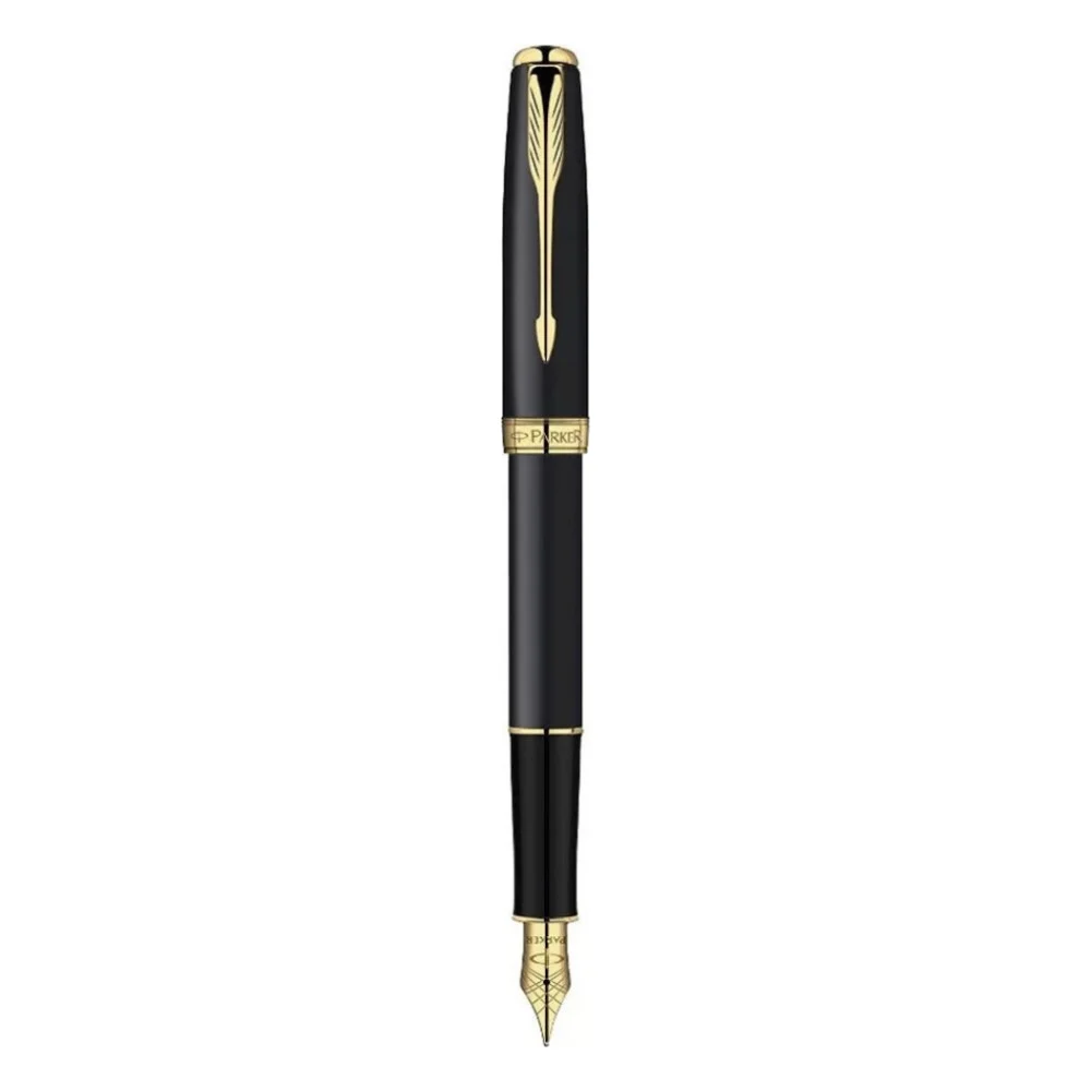 Ручка пір'яна Parker SONNET 08  Matte Black  FP F (84 412)