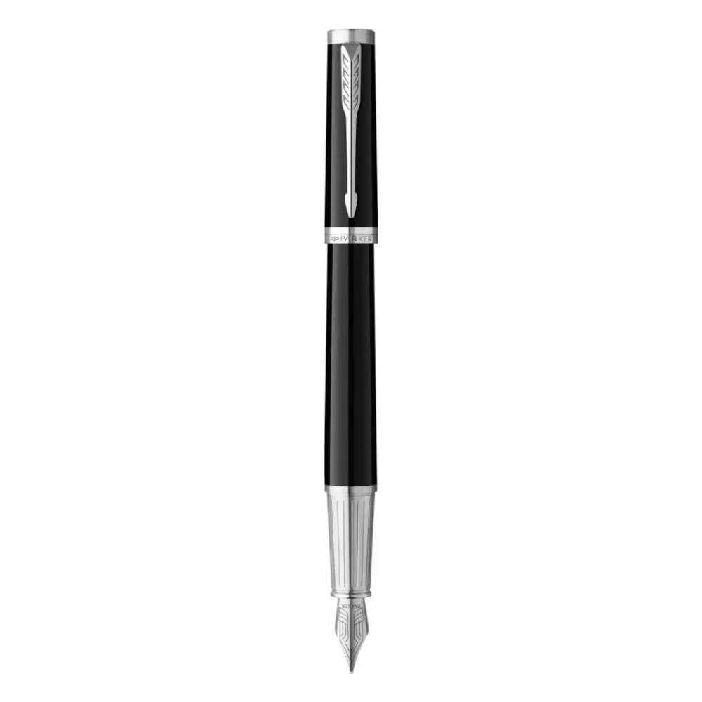 Ручка пір'яна Parker INGENUITY Black Lacquer CT FP F (60 111)