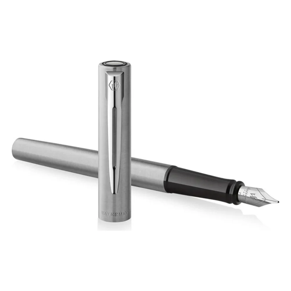 Ручка пір'яна Waterman ALLURE Chrome CT  FP F блістер (13 314b) — фото 3