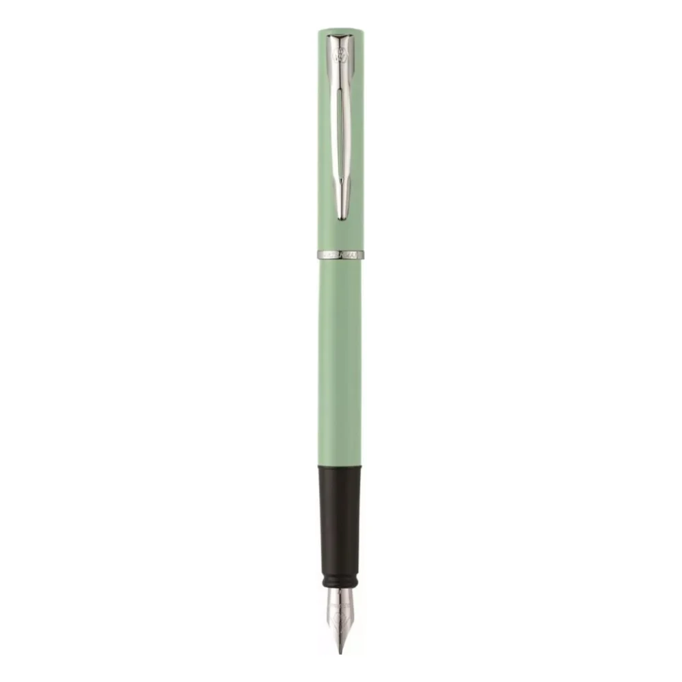 Ручка пір'яна Waterman ALLURE Pastel Green CT  FP F блістер (13 317b)