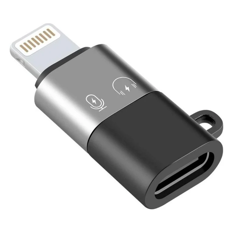 Перехідник USB-C F to Lightning M charger-audio XoKo (AC-029)