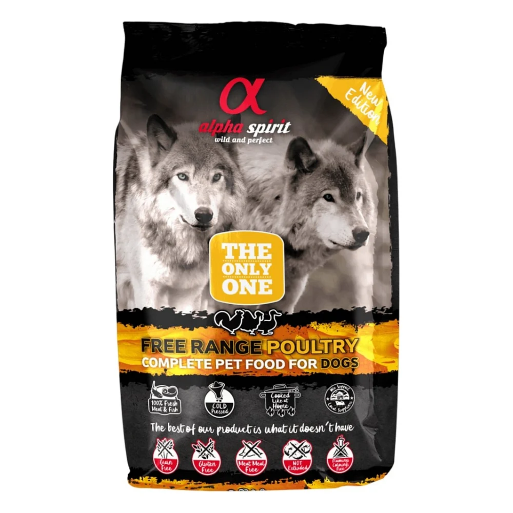 Сухий корм для собак Alpha Spirit The Only One Poultry 12 кг (8436586310349)
