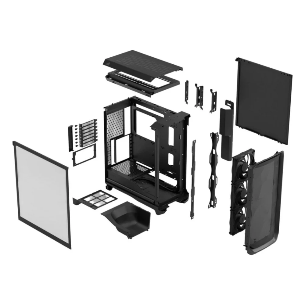 Корпус Fractal Design Meshify 3 Black TG LT (FD-C-MES3A-02) — фото 11