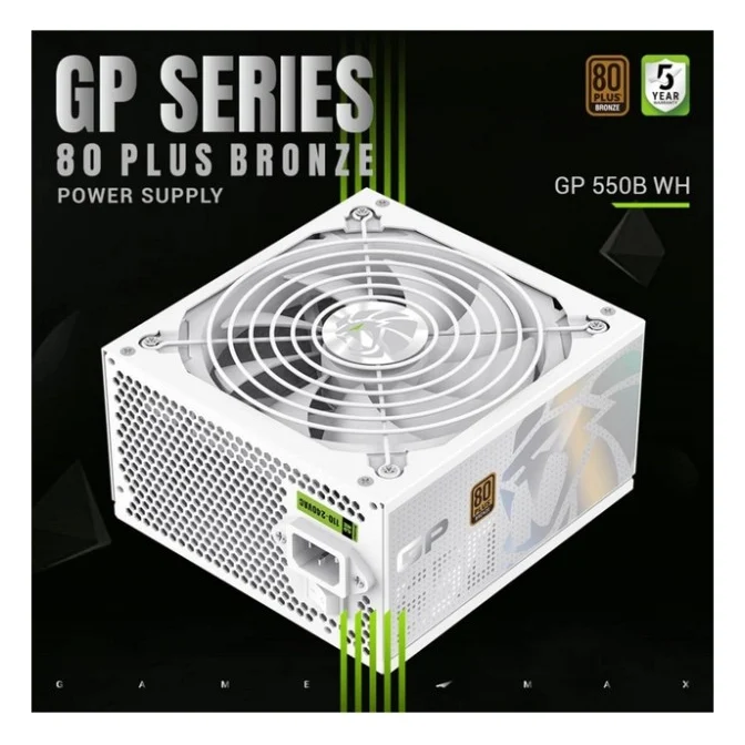 Блок живлення Gamemax 550W (GP 550B WH) — фото 8