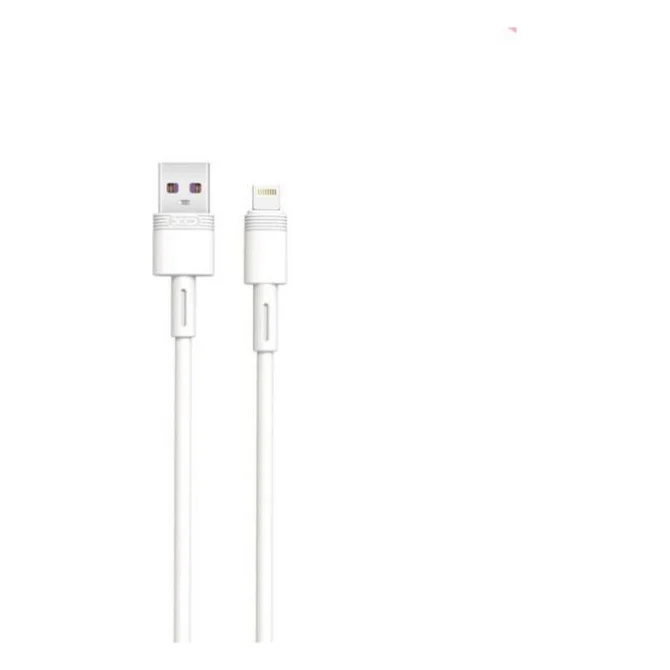 Дата кабель USB 2.0 AM to Lightning 1.0m 5A white XO (XO-NBQ166-L-1-WH)
