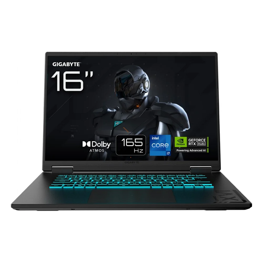 Ноутбук Gigabyte Gaming A16 Black Steel (CTHI3UA894SD)