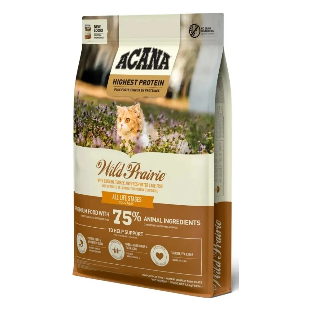 Сухий корм для кішок ACANA Wild Prairie Cat 4.5 кг (0064992714581)