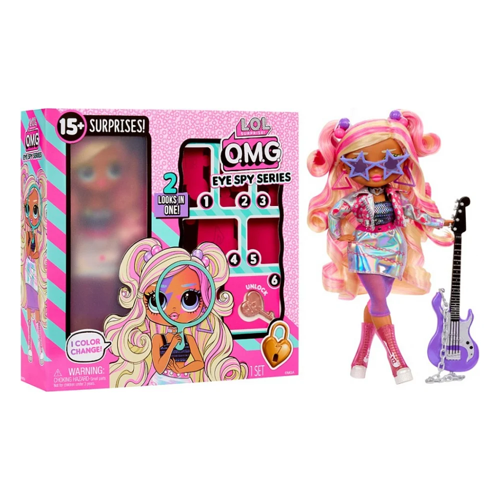 Лялька L.O.L. Surprise! OMG Eye spy Рок-зірка (542681)