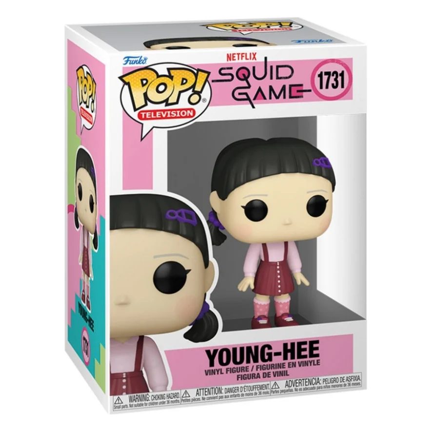 Фігурка Funko Pop серії Гра в кальмара 3 - Йон Хі (83484)