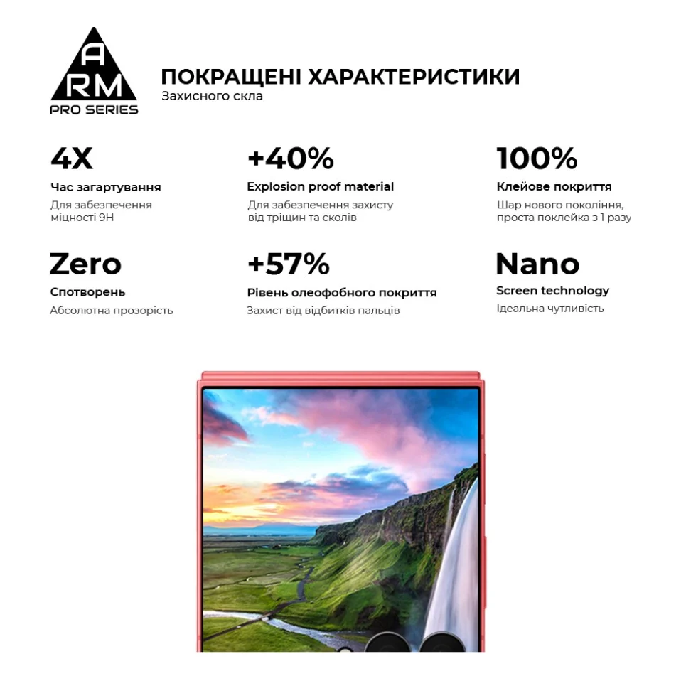 Скло захисне Armorstandart Pro Samsung Flip 7 external display (ARM88009) — фото 5
