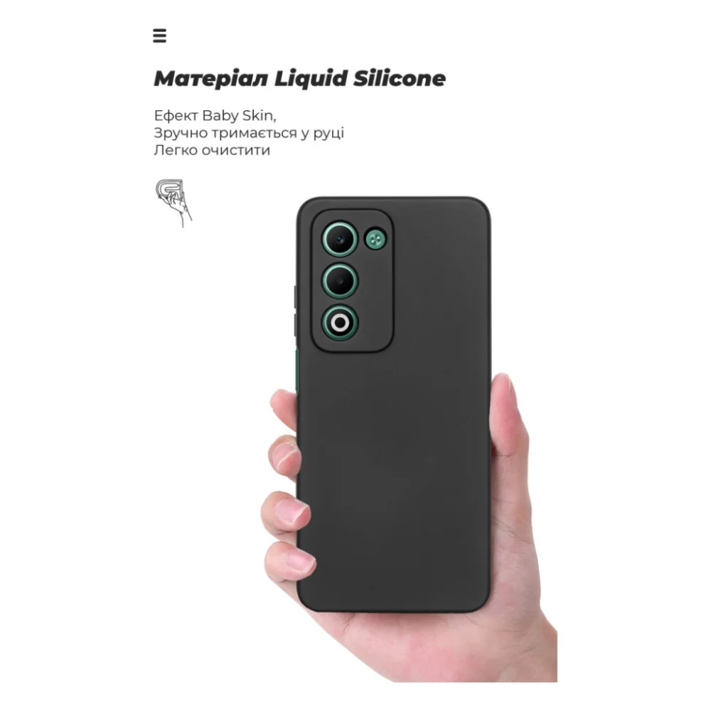 Чохол до мобільного телефона Armorstandart ICON OPPO A5 4G / A5 5G / A5m 4G Black (ARM87389) — фото 7
