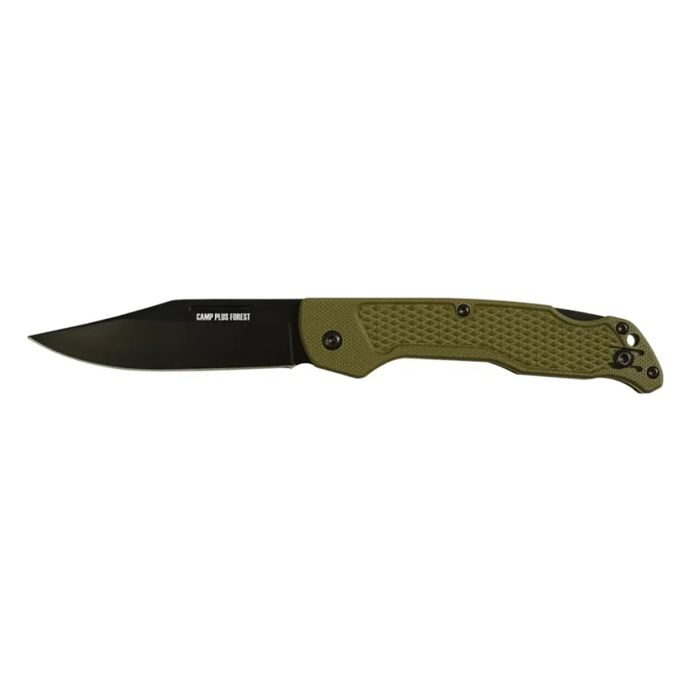 Ніж Ontario Knife Camp Plus EDC Forest Green (ON4315GRN)
