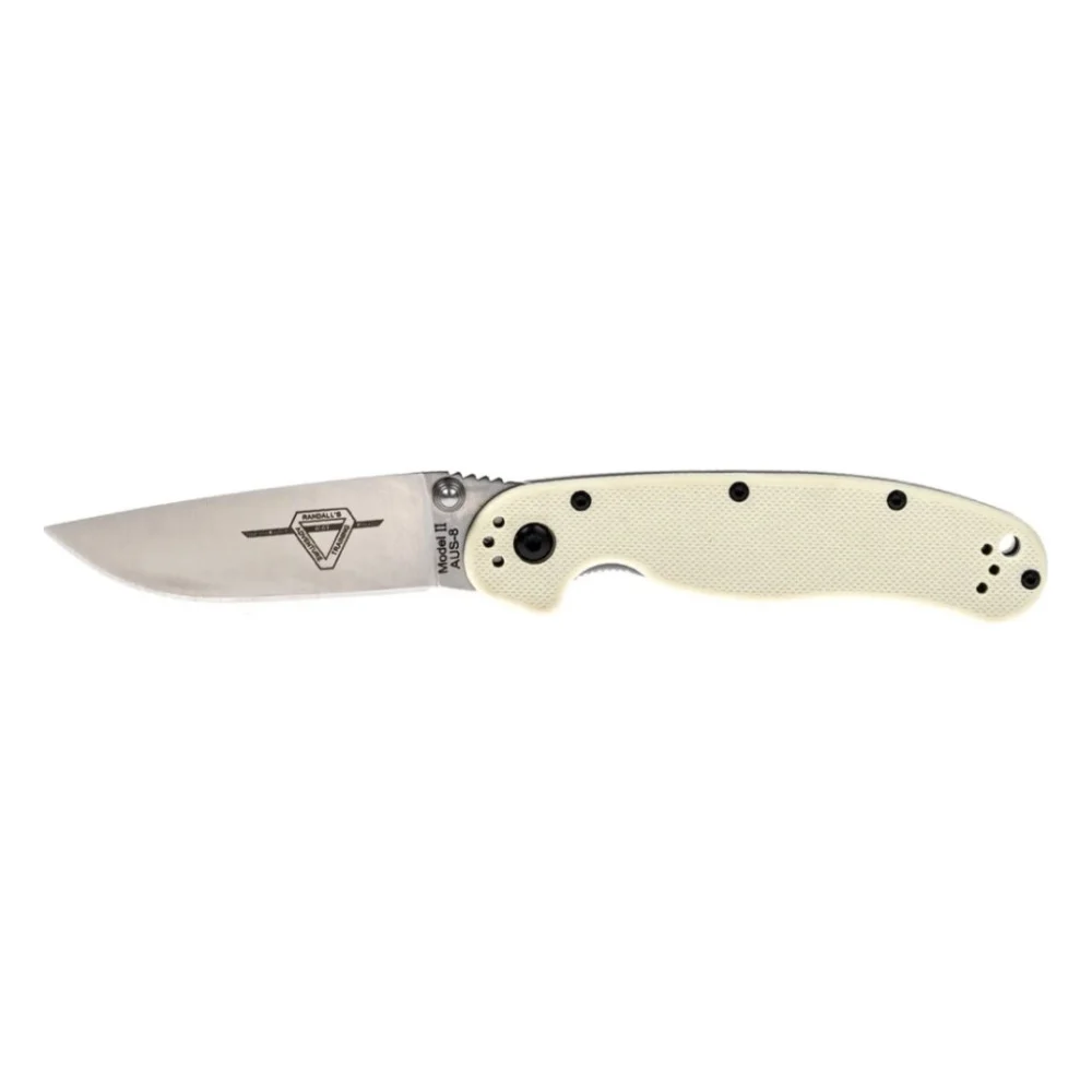 Ніж Ontario Knife RAT II AUS-8 Bone (ON8861BONE)