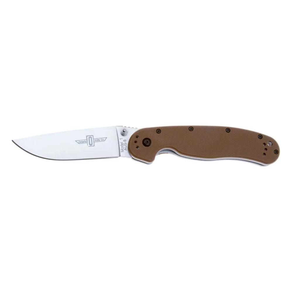 Ніж Ontario Knife RAT I AUS-8 Coyote Brown (ON8848CB)