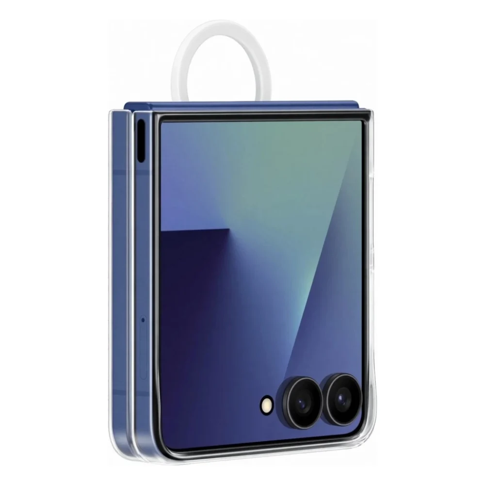 Чохол до мобільного телефона Samsung Ring Clear Galaxy Flip 7 Transparent (EF-QF766CTEGUA) — фото 5