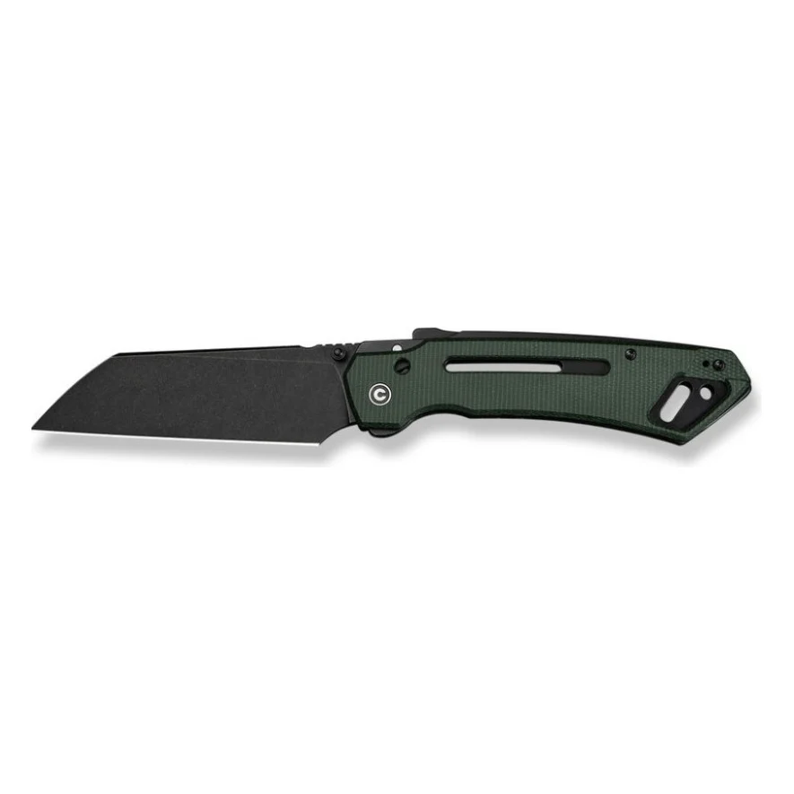Ніж Civivi Buster FG, Darkwash, зелений мікарта (C24052-3)