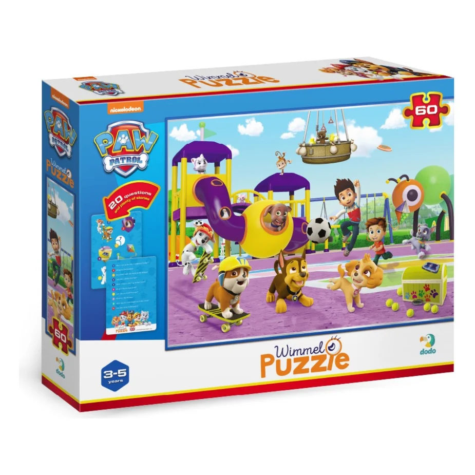 Пазл DoDo Вімельпазл на 60 елементів Paw Patrol. На прогулянці (200453)