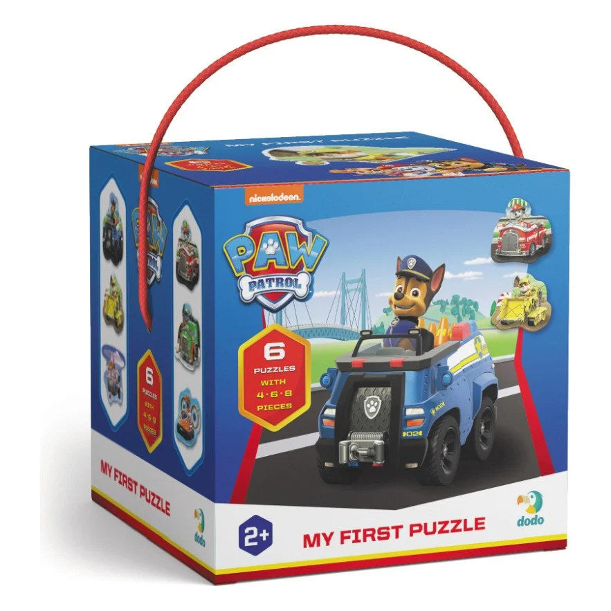 Пазл DoDo 4-6-8 елементів Paw Patrol. Готові до дії (200535)