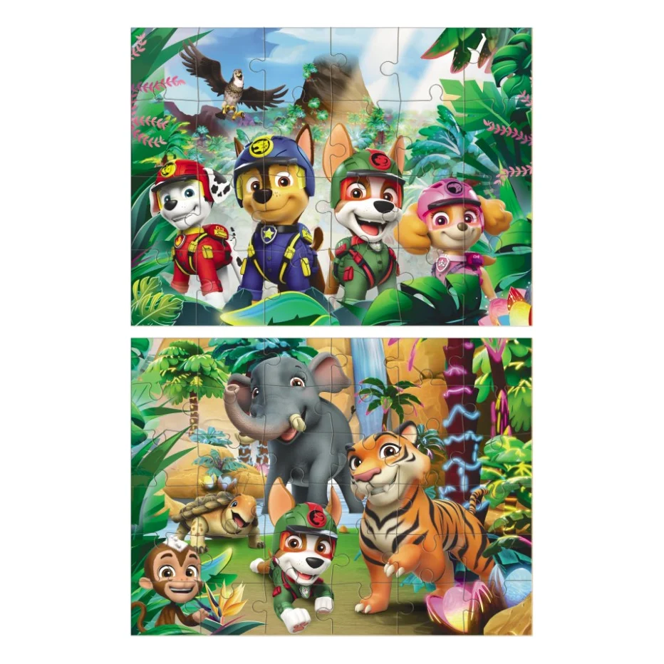Пазл DoDo 2 в 1 Paw Patrol. Пригоди у Джунглях (200572) — фото 3