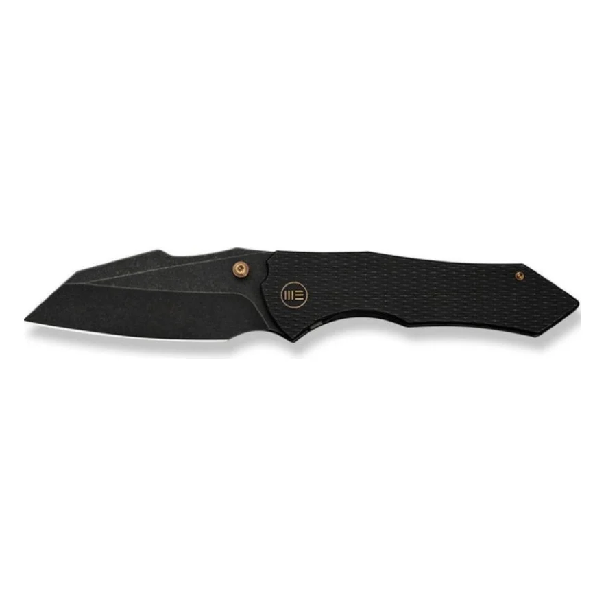 Ніж Weknife High-Fin XL, Darkwash, чорний титан (WE24010-1)