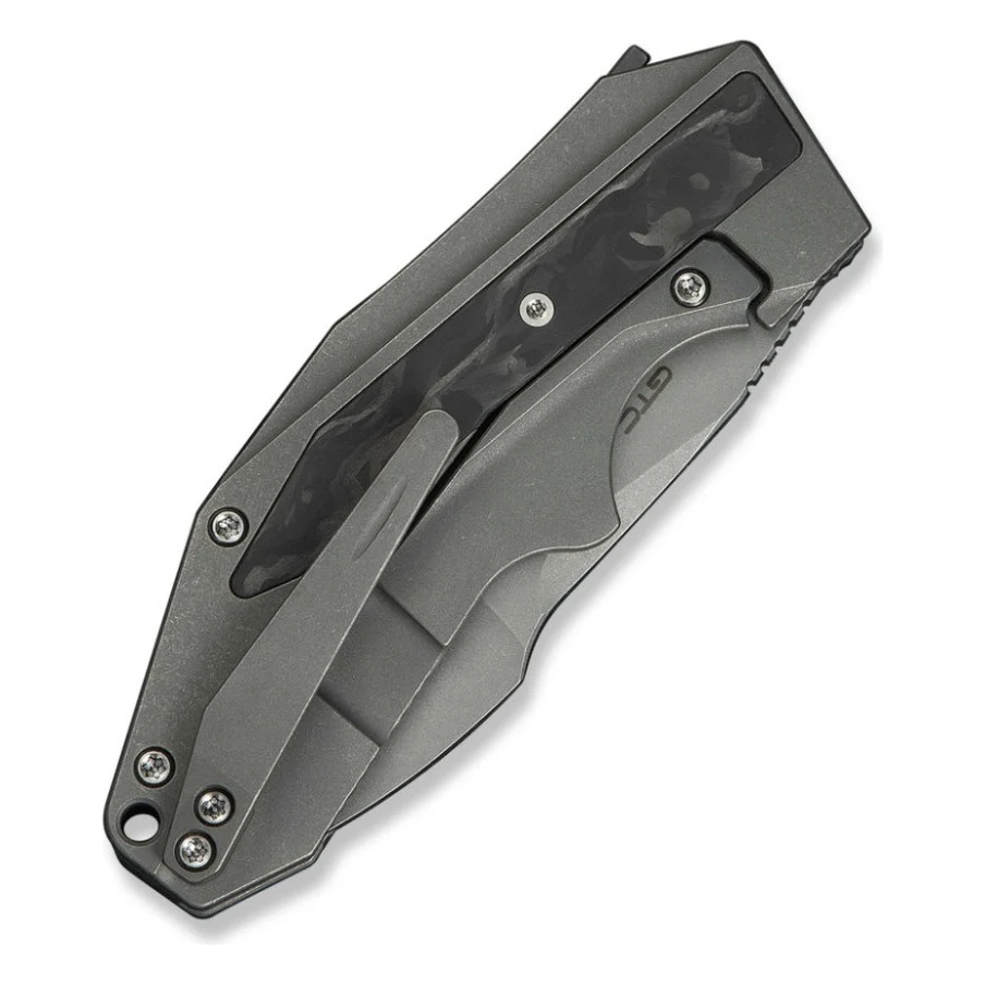 Ніж Weknife Coral, Stonewash, титан/Carbon Fiber (WE24044-2) — фото 8