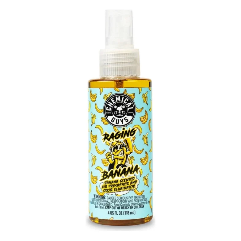 Ароматизатор для автомобіля Chemical Guys Raging Banana Air Freshener & Odor Eliminator 118vk (AIR25204)