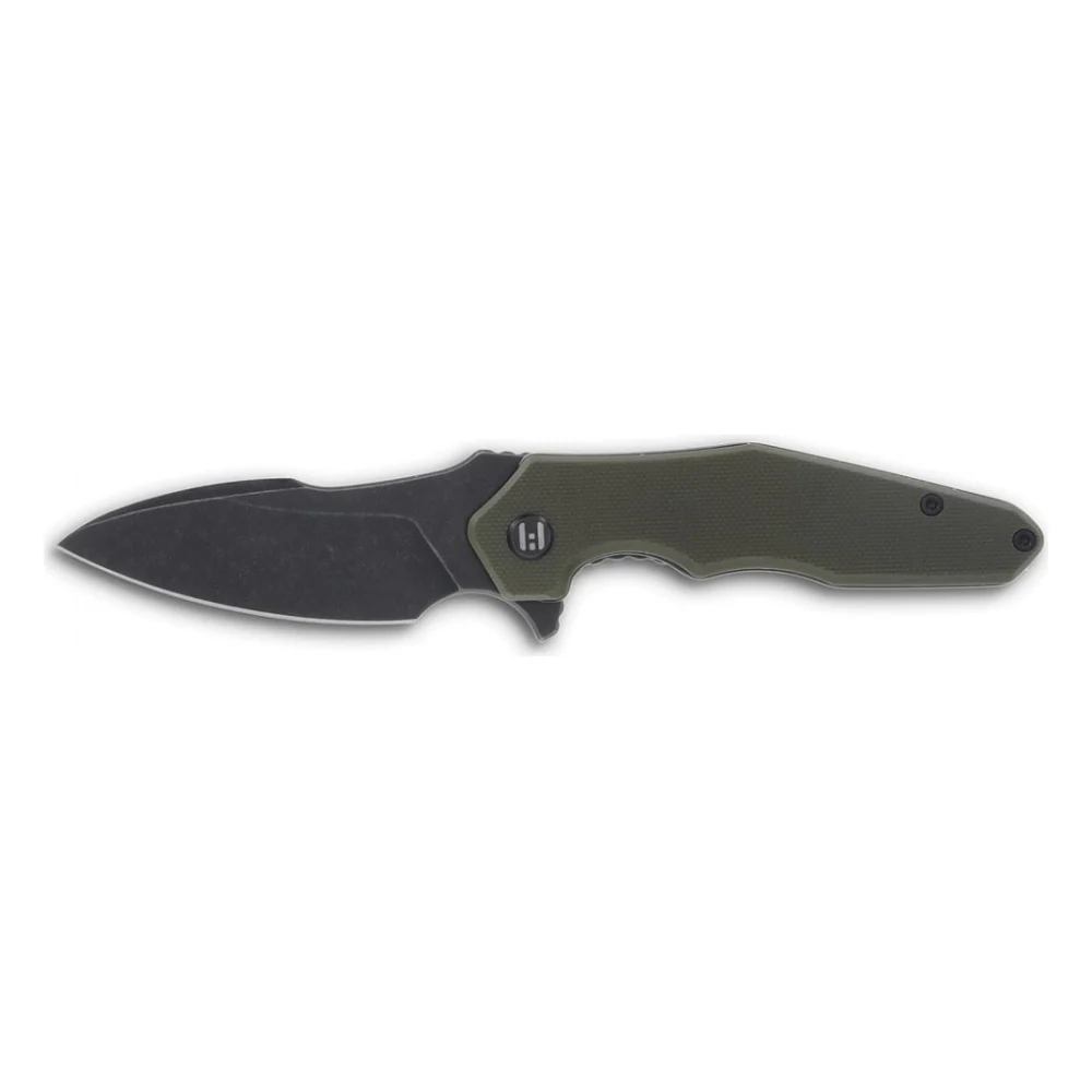 Ніж Hightron Mini Ventura, D2, G10, зелений, чорний stonewash клинок (HK05GRNBS)