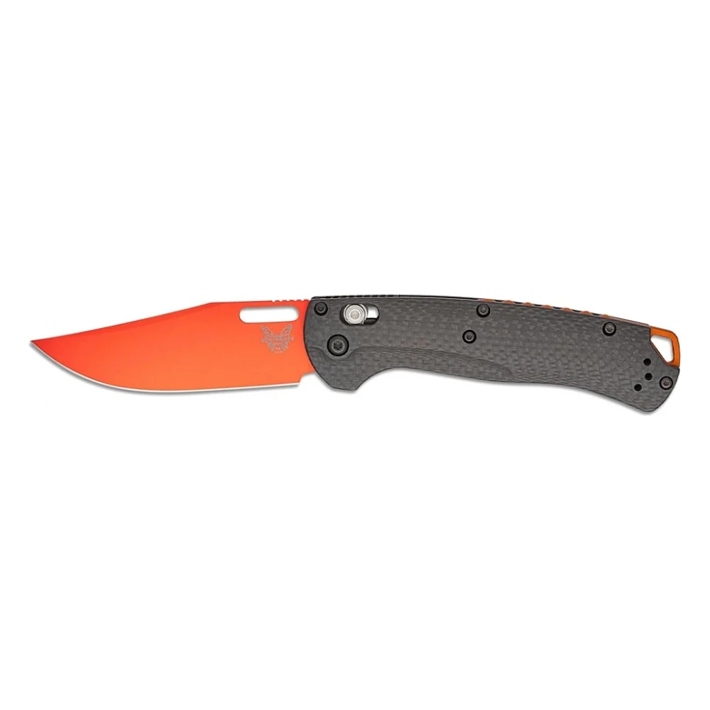 Ніж Benchmade Taggedout Orange Carbon Fiber (15535OR-01)