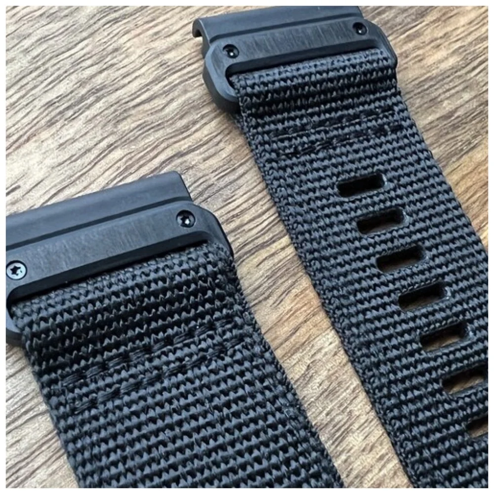 Ремінець до смарт-годинника Garmin Tactix Delta, 26mm QuickFit,Tactical Black Nylon (010-13010-00) — фото 5