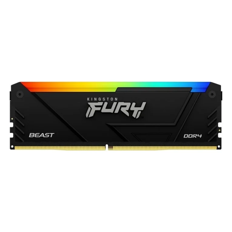 Модуль пам'яті для комп'ютера DDR4 8GB 3200 MHz Beast RGB Kingston Fury (ex.HyperX) (KF432C16BB2A/8WP)