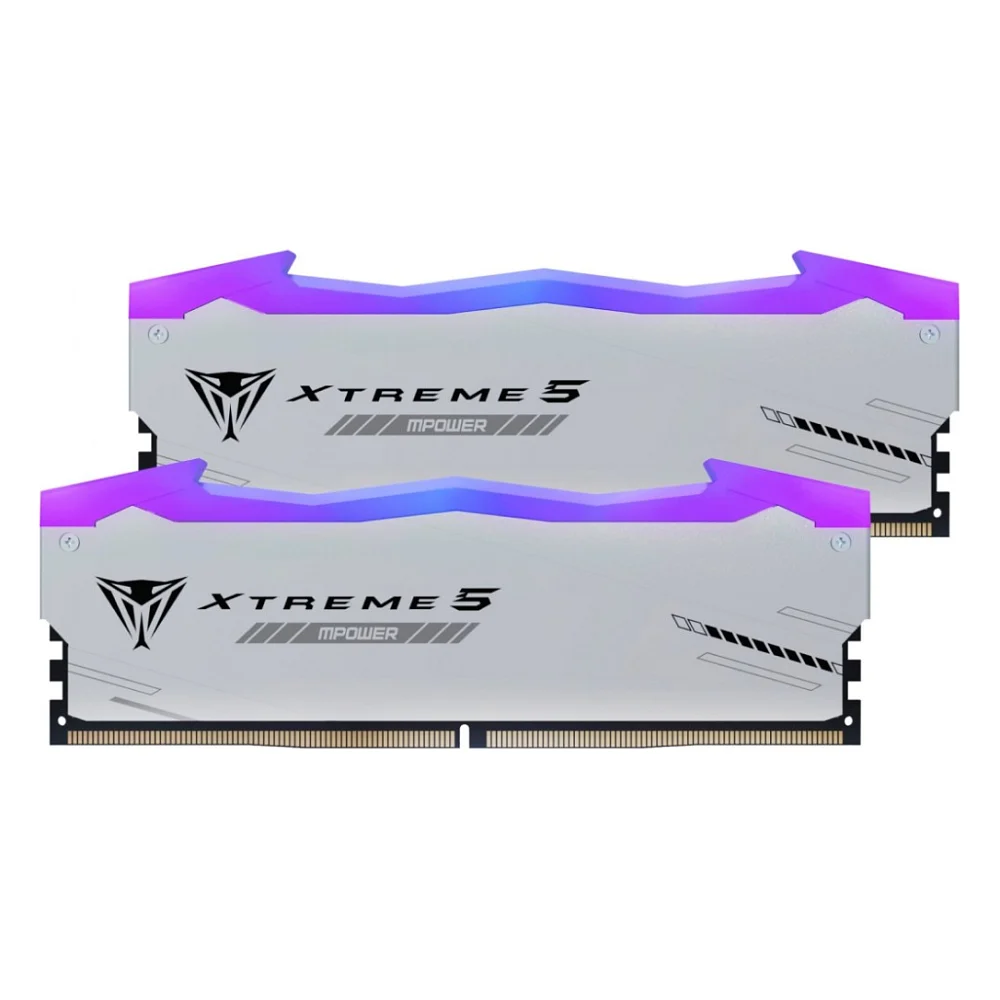 Модуль пам'яті для комп'ютера DDR5 32GB (2x16GB) 8000 MHz Viper Xtreme 5 MPOWER RGB Patriot (PVXR532G80C38KM)