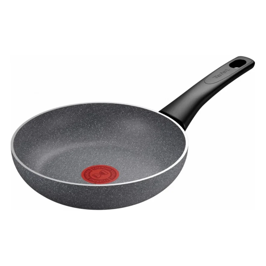 Сковорода Tefal Hard Stone 20 см, алюміній, бакеліт, сірий (D4560253)
