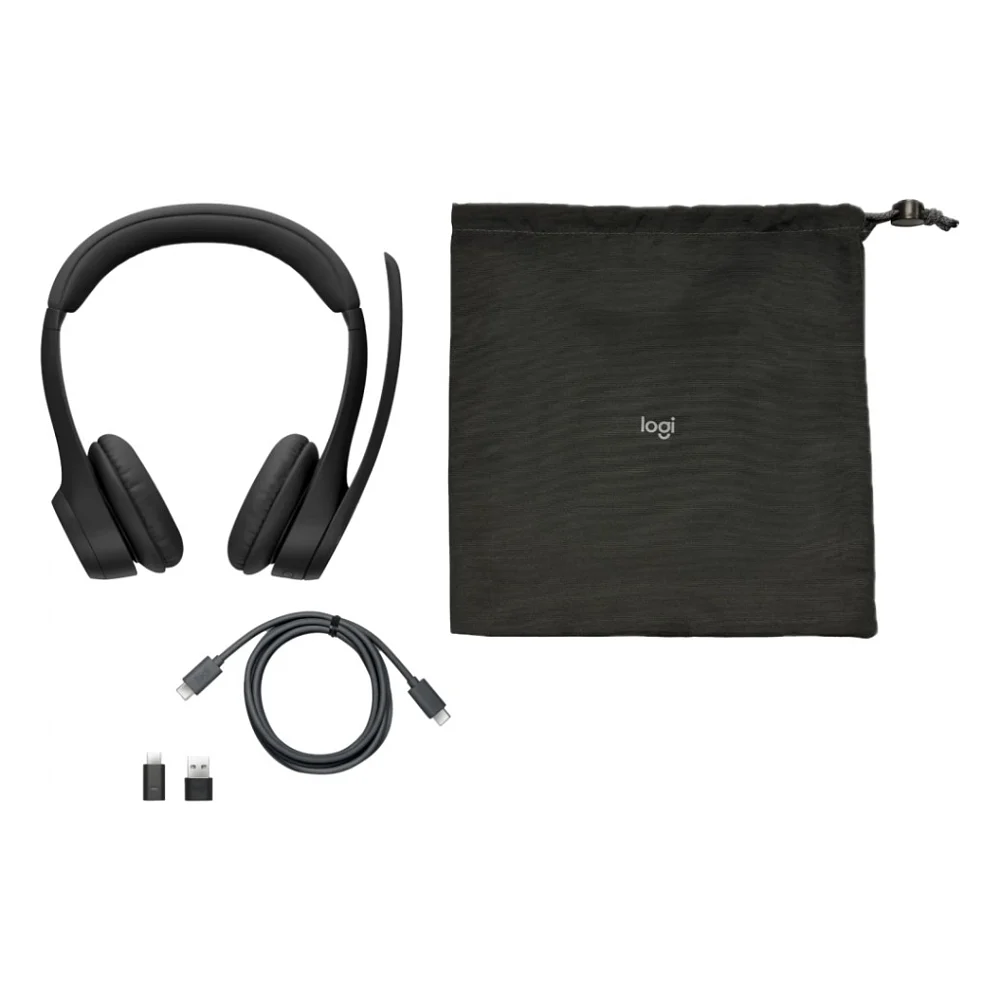 Навушники Logitech Zone 305 for Business Wireless/Bluetooth Teams Black (981-001451) — фото 7
