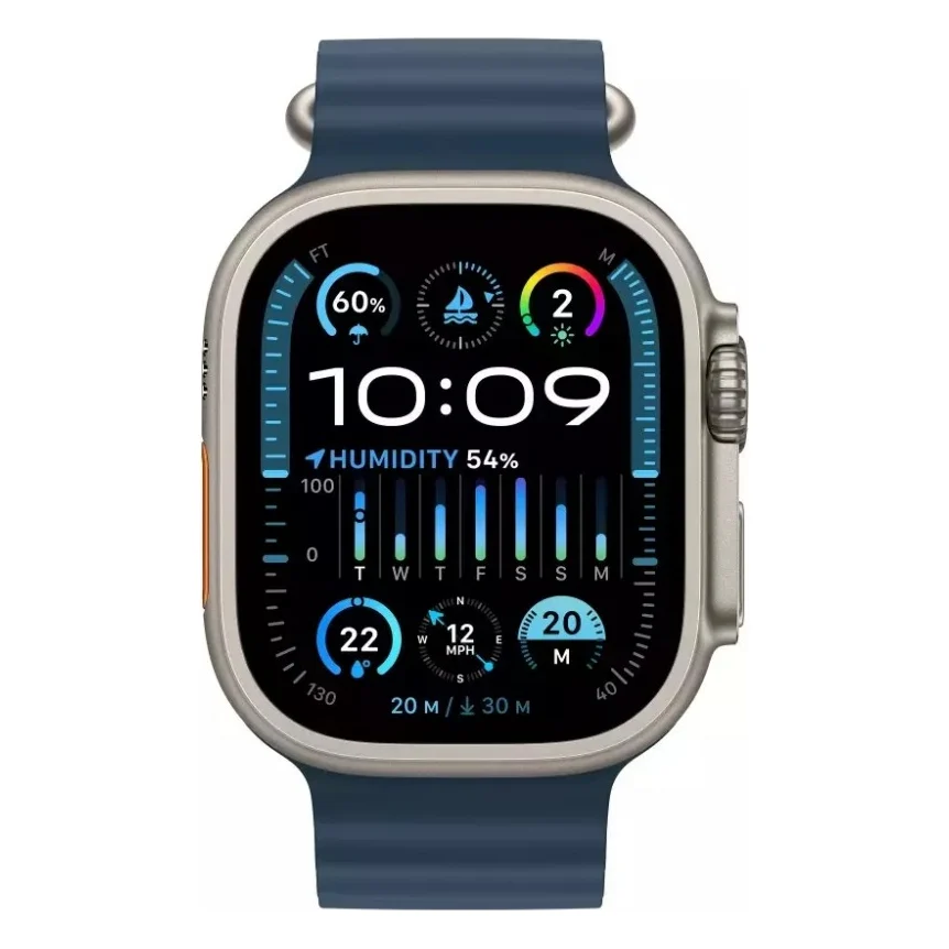 Ремінець до смарт-годинника Apple 49mm Blue Ocean Band (MT633ZM/A) — фото 4