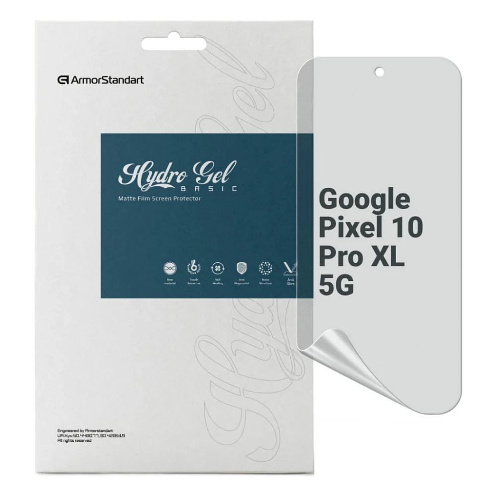 Плівка захисна Armorstandart hydrogel Matte Google Pixel 10 Pro XL 5G (ARM87312)