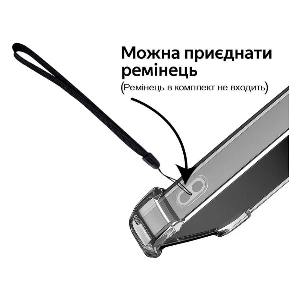 Чохол до мобільного телефона BeCover Anti-Shock Motorola Edge 60 Pro Clear (713806) — фото 7