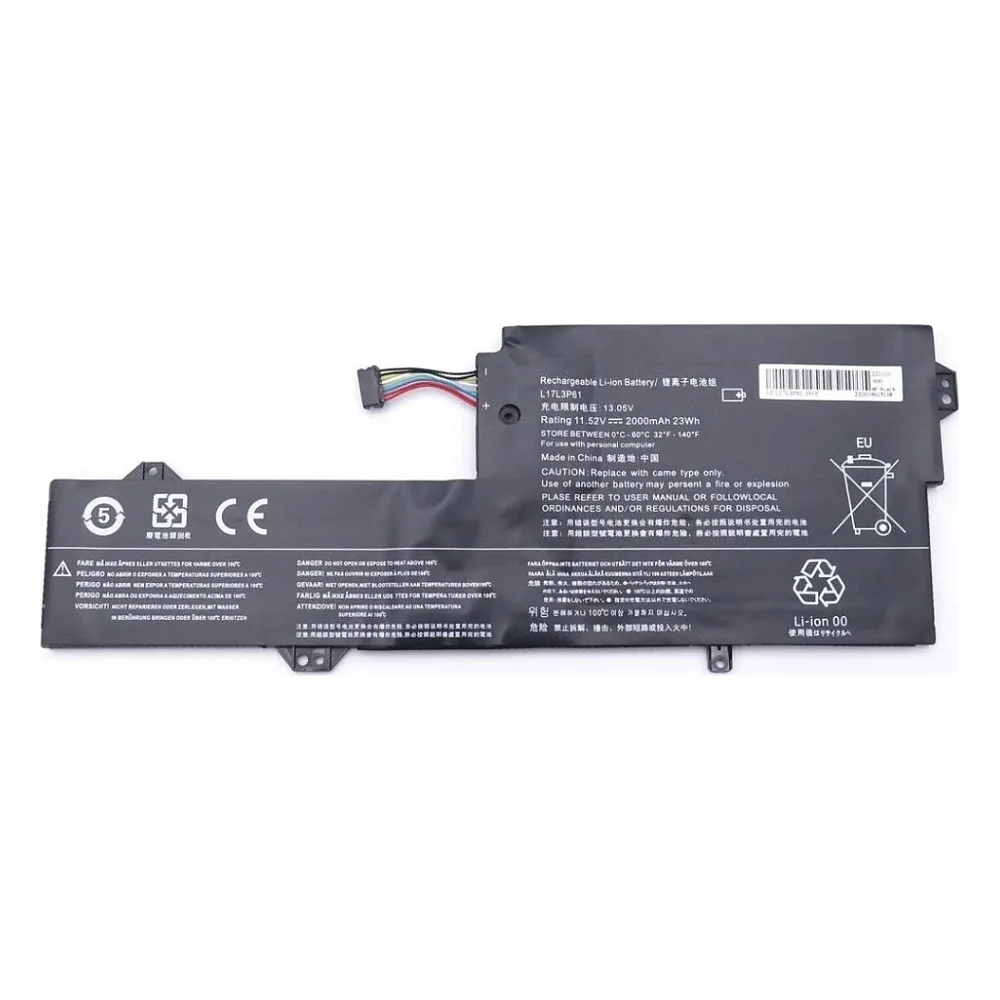 Акумулятор до ноутбука Lenovo IdeaPad 320s-13 L17C3P61, 3166mAh (36Wh), 3cell, 11.52V, Li-ion (A47719)