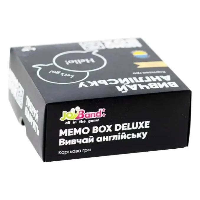 Настільна гра JoyBand MemoBox Delux Вивчай англійську (MBD104) — фото 4