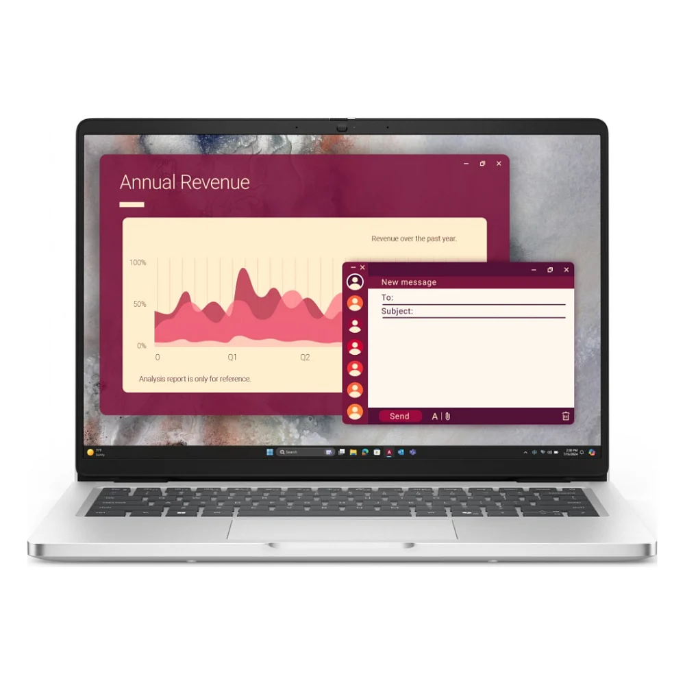 Ноутбук Dell Pro 14 (BTO207_PA14250_UA_WP)