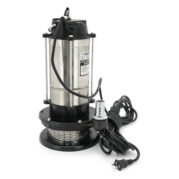 Заглибний насос Voltronic 1500W, 220V, до 4 м?/год, підйом до 30 м, 25мм, INOX, 410х200х230 мм, 11.5 кг. + перехідник (YT-P-1500-30)