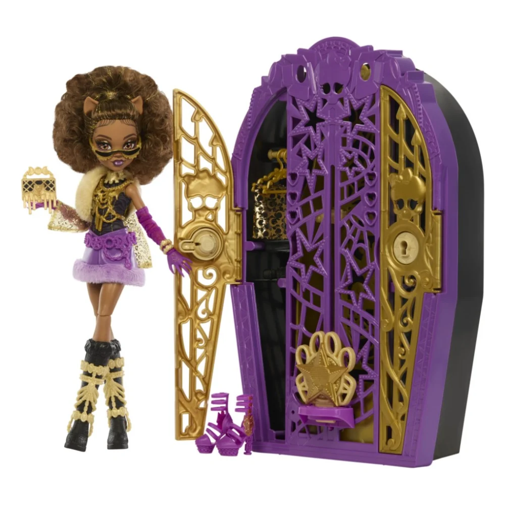 Лялька Monster High сюрприз Таємниці Жахлівуда Жахо-секрети Клодін (JBG80)