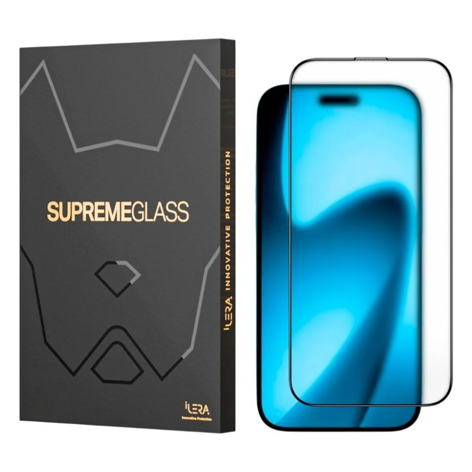 Скло захисне iLera FrostedGlass 2.0 iPhone 17 Pro (ILFRGL17PR)