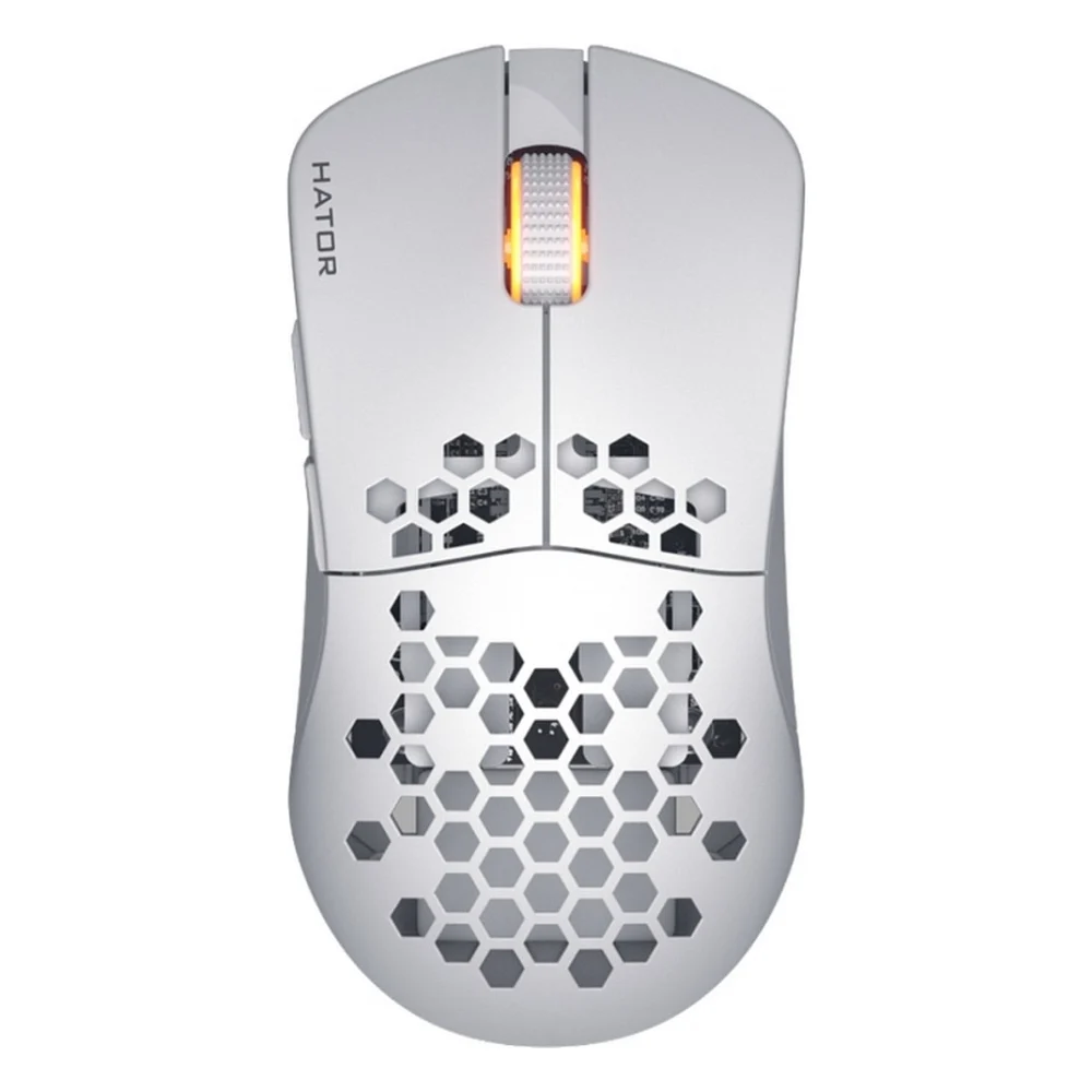 Мишка Hator Stellar Wireless/Bluetooth/USB White (HTM651)