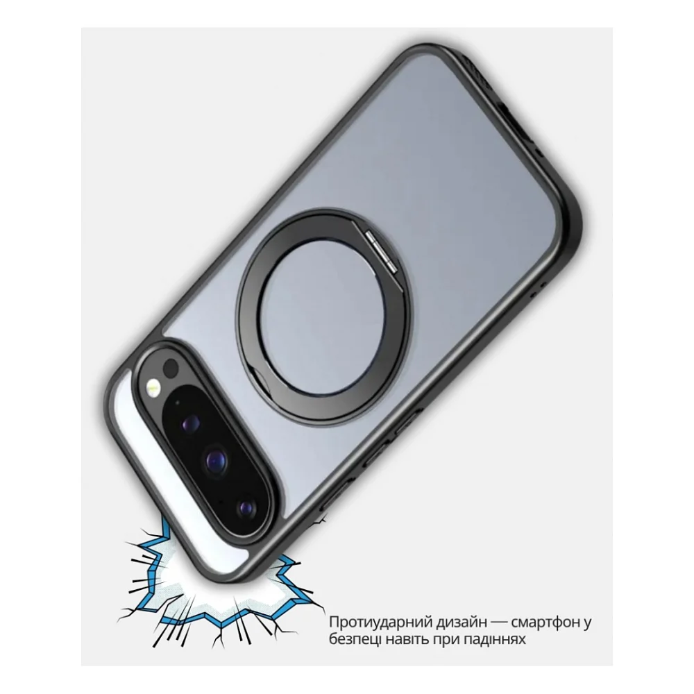 Чохол до мобільного телефона BeCover Aura Fold Google Pixel 9 / 9 Pro / 10 / 10 Pro Black (714134) — фото 4
