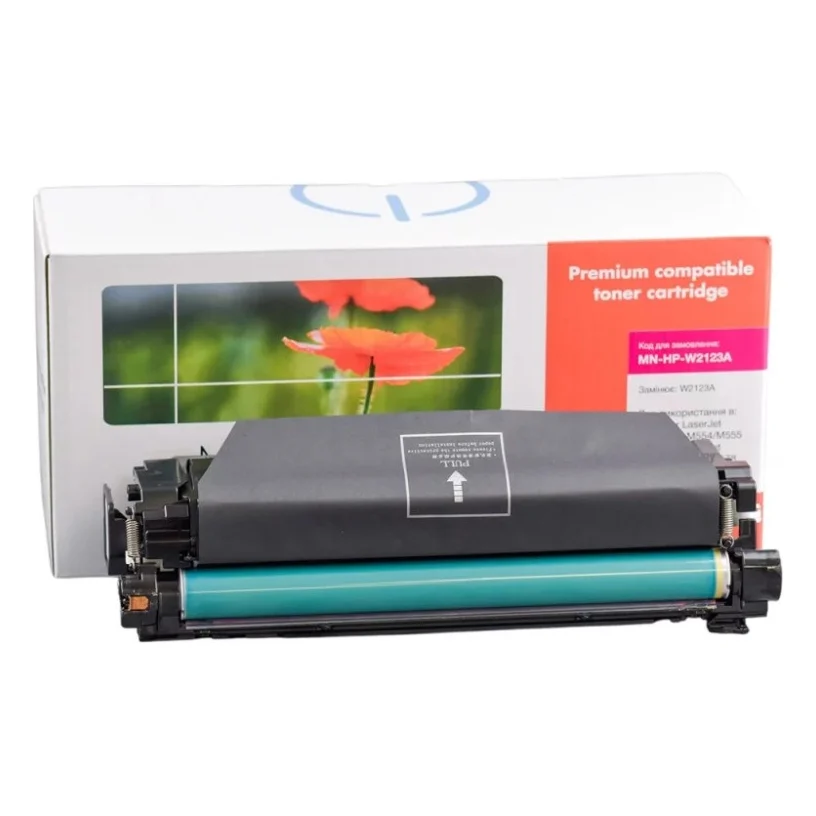Картридж Makkon HP W2123A (212A) для CLJ M554/M555/M578 magenta (MN-HP-W2123A)