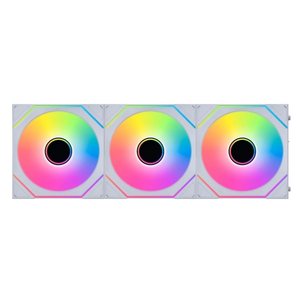 Комплект кулерів для корпусу Lian Li Uni Fan SL-INF WIRELESS 120-3, White (G99.12SLIN1W3W.00)