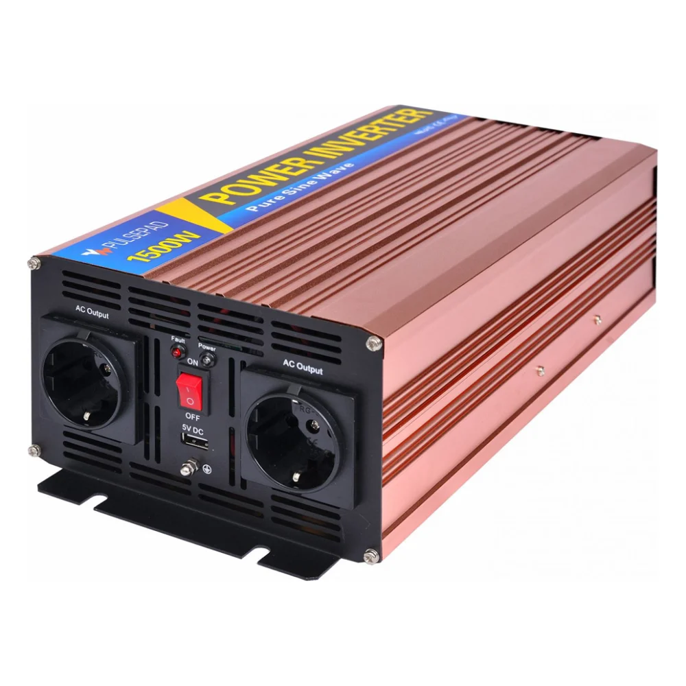Автомобільний інвертор Pulsepad PSW-1500 12V 1500W