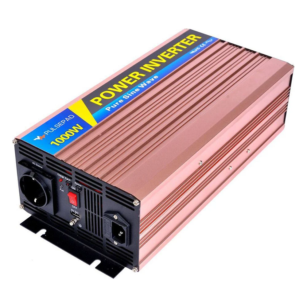 Автомобільний інвертор + зарядний пристрій Pulsepad PSWCH-1000 12V 1000W